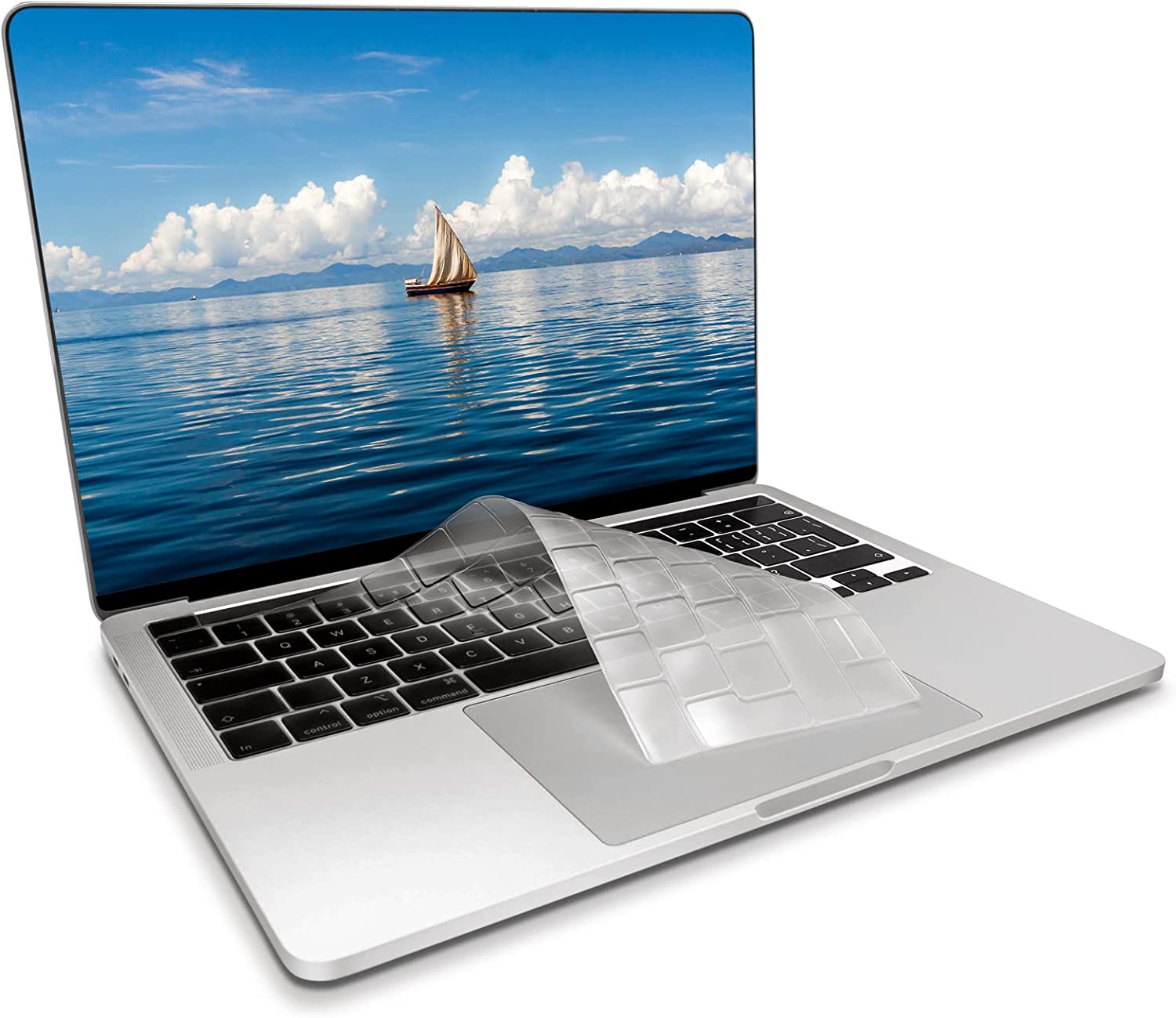 Keyboard Cover Silicone - Soft for Macbook Pro 13 touchbar