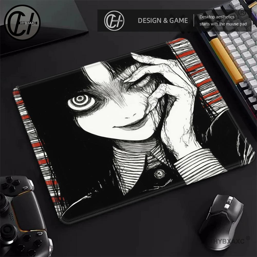 Laptop Accessories For Girls - Black and White Horror Anime Girl