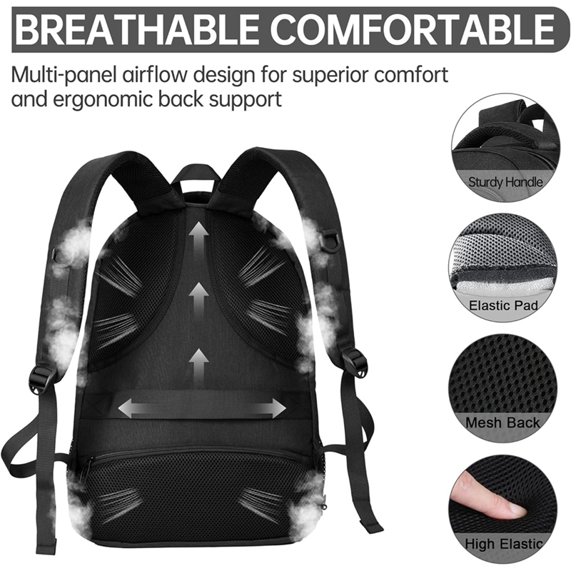 Large Travel Laptop Backpack,  - Laptop Bag Waterproof recension och pris