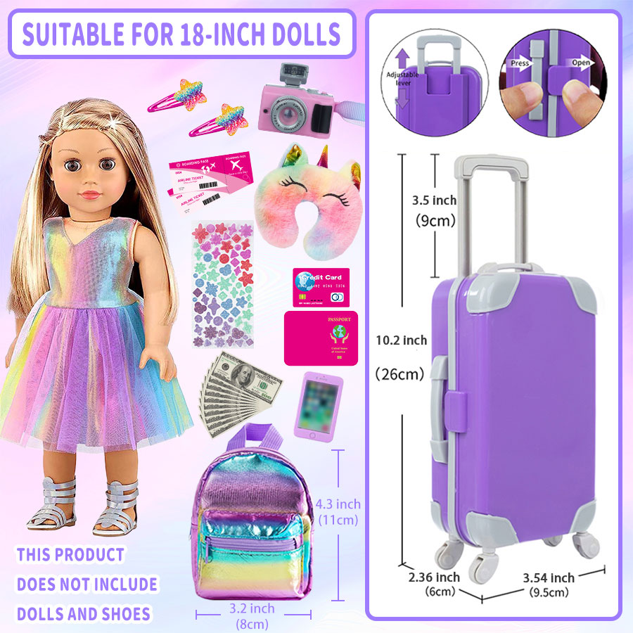 18inch Doll Clothes and Access - Laptop Accessories For Girls recension och pris