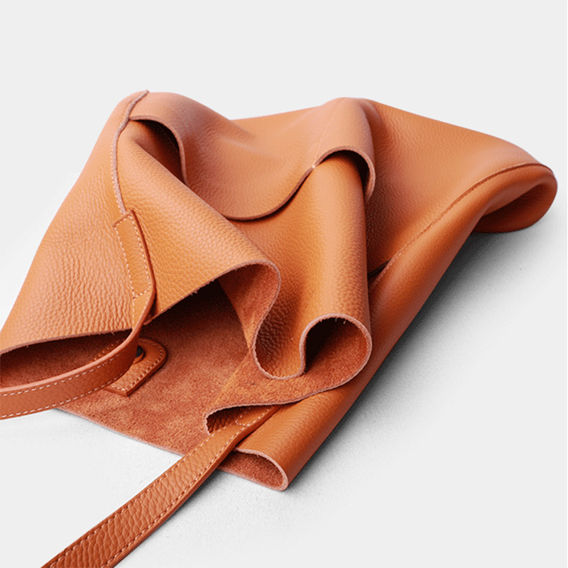 Women Cowhide Genuine Real Lea - Laptop Accessories For Girls recension och pris