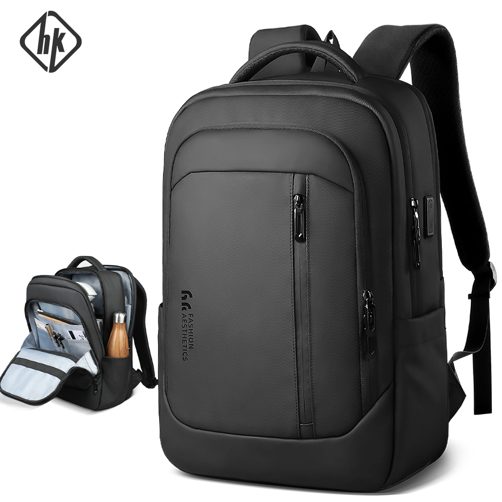 HK New Design Travel Backpack  - Laptop Bag Waterproof recension och pris