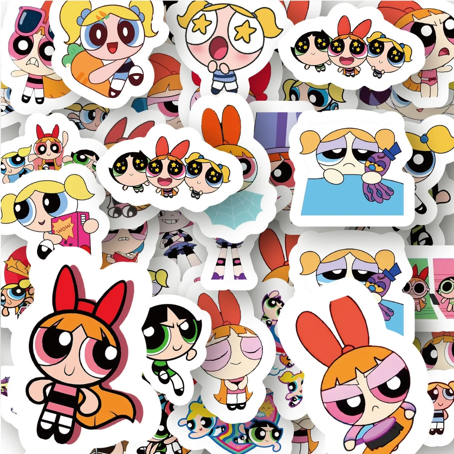 100pcs Powerpuff Girls Sticker - Laptop Bag Waterproof recension och pris