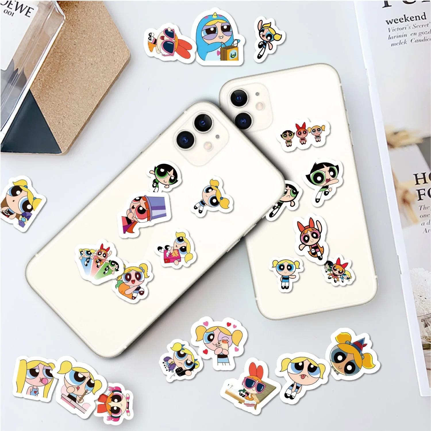 100pcs Powerpuff Girls Sticker - Laptop Bag Waterproof recension och pris