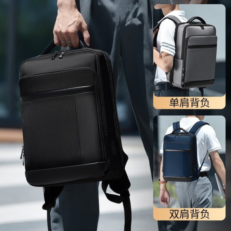 Men Laptop Business Backpack B - Laptop Bag Waterproof recension och pris