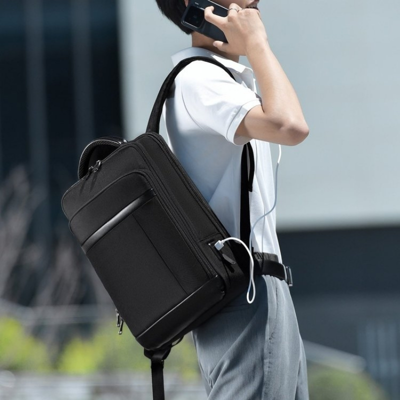 Men Laptop Business Backpack B - Laptop Bag Waterproof recension och pris