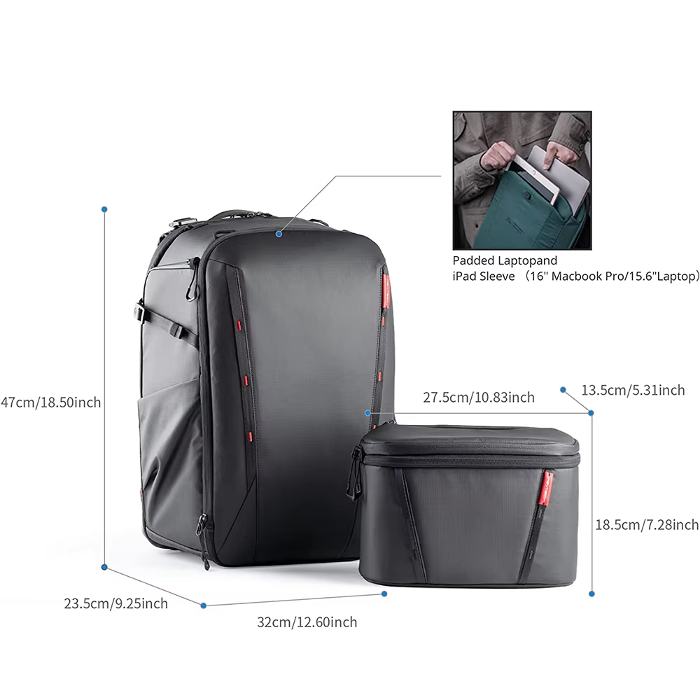 PGYTECH OneMo 2 Camera Backpac - Laptop Bag Waterproof recension och pris