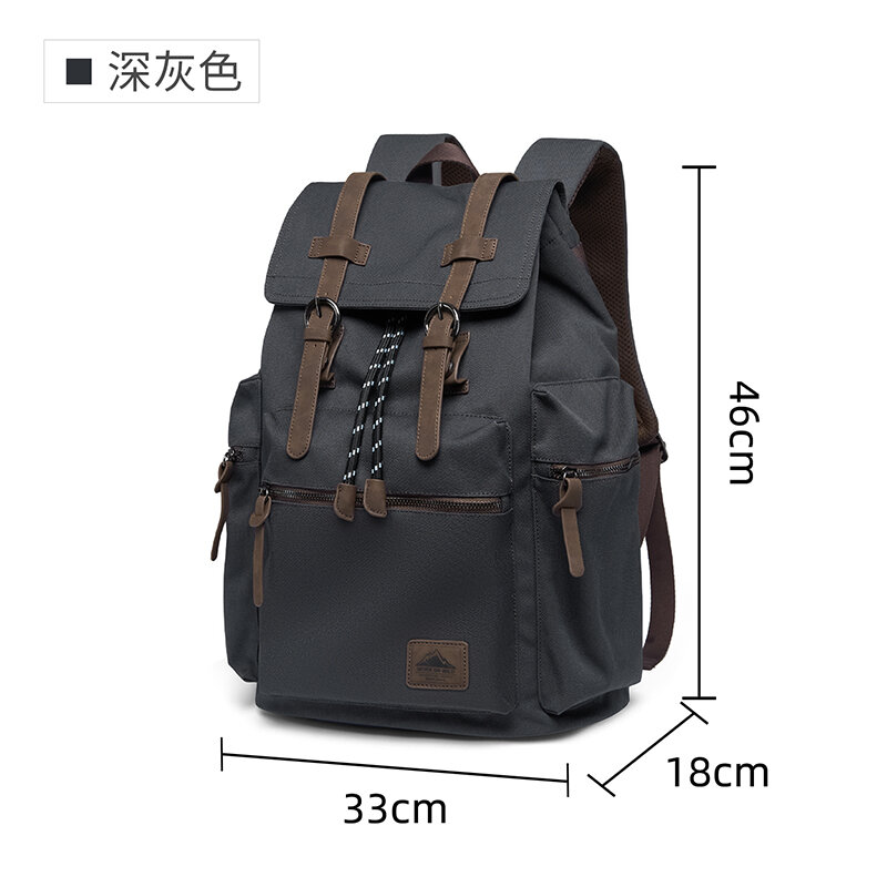 MOYYI 27L Large Flap Backpack  - Laptop Bag Waterproof recension och pris