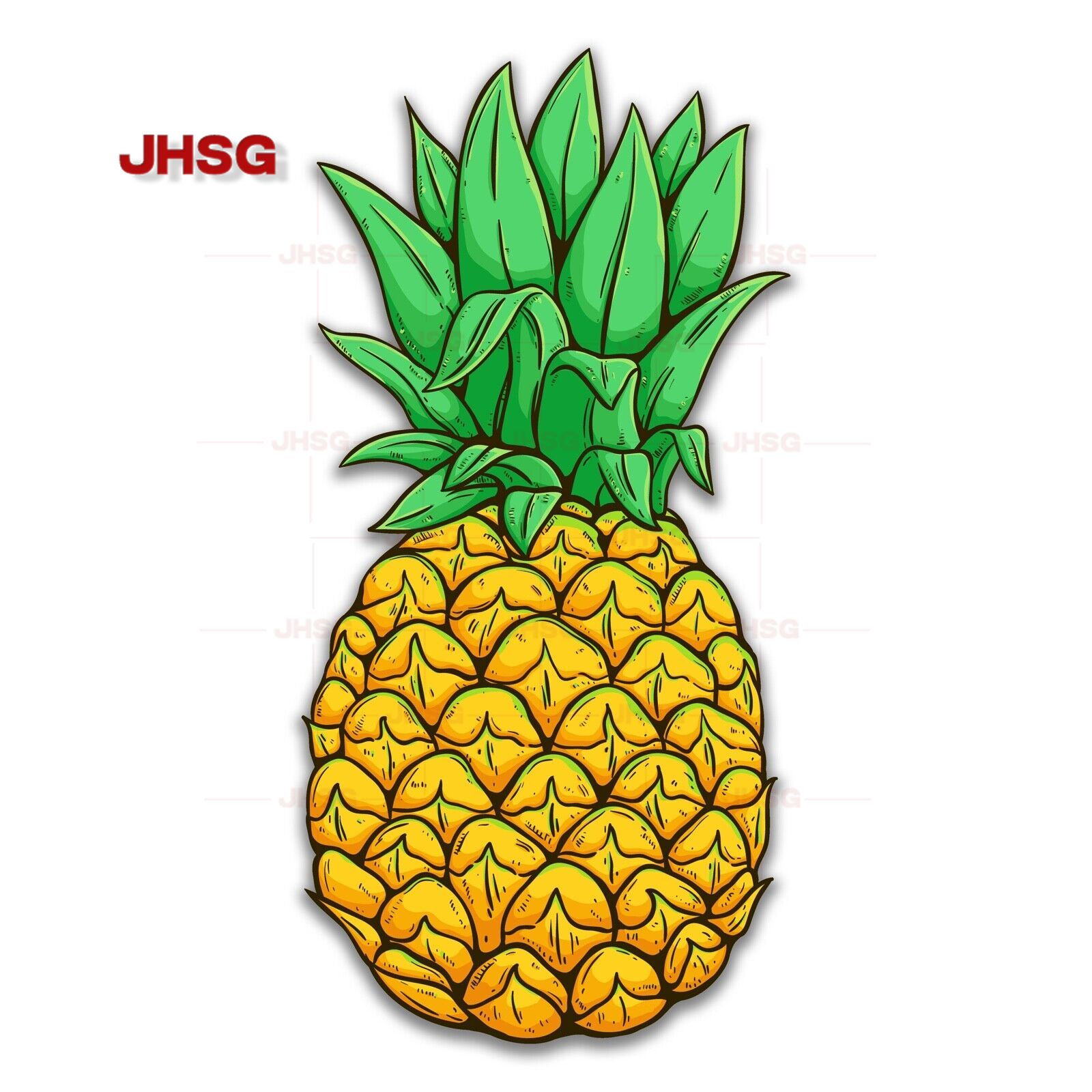 Best Pineapple Stickers Tropic - Laptop Accessories Best recension och pris